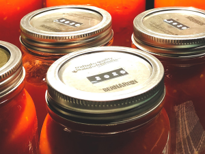  An image of homemade tomato sauce.